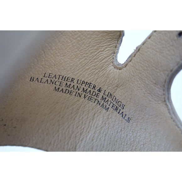 EUC Born 'Cindie' Light Gray Heels | Sz 10, Sabbia/Rosa, Leather - Picture 7 of 9